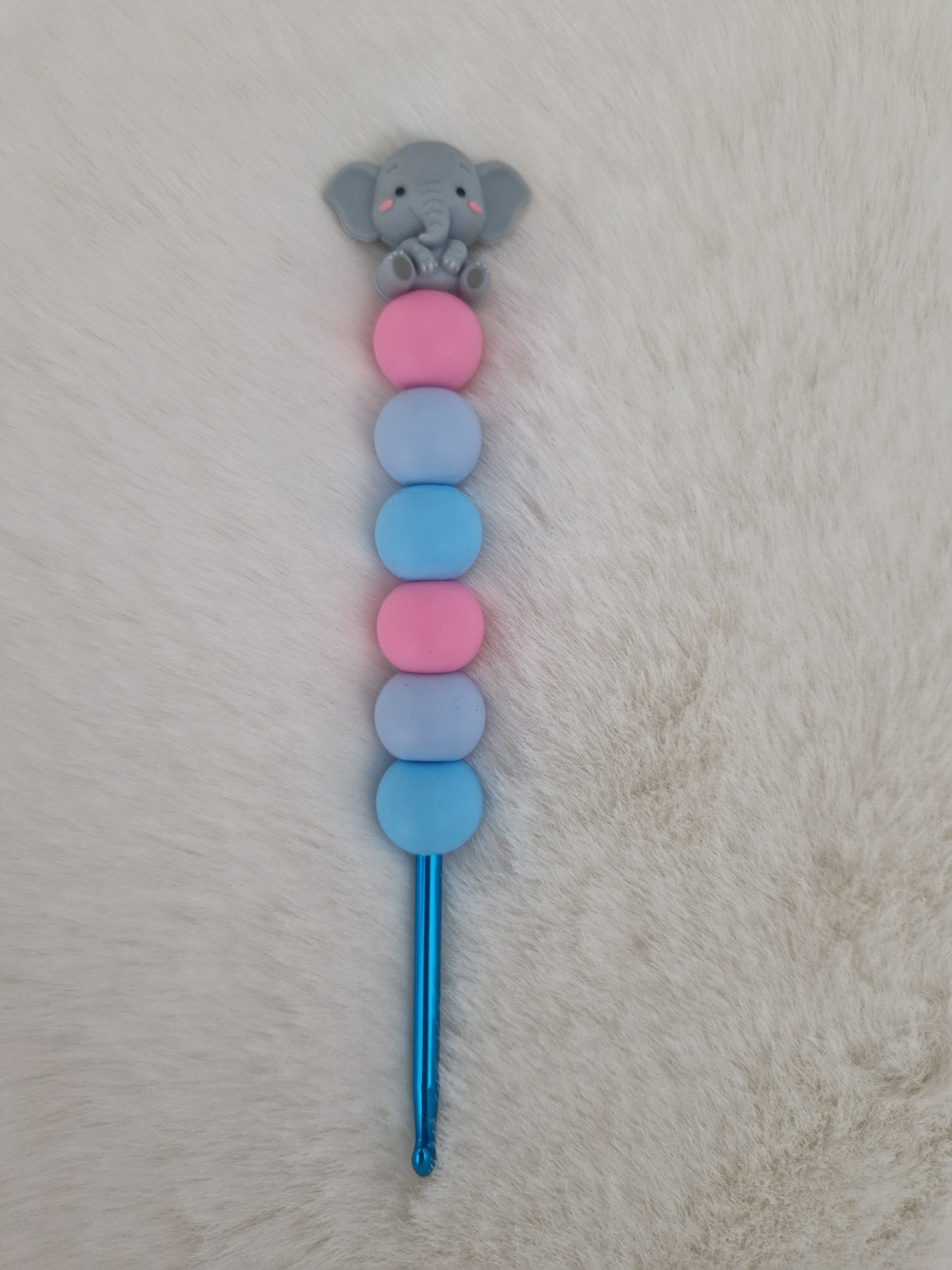 🐘 Ergonomische Häkelnadel „Elefant“  4,0mm