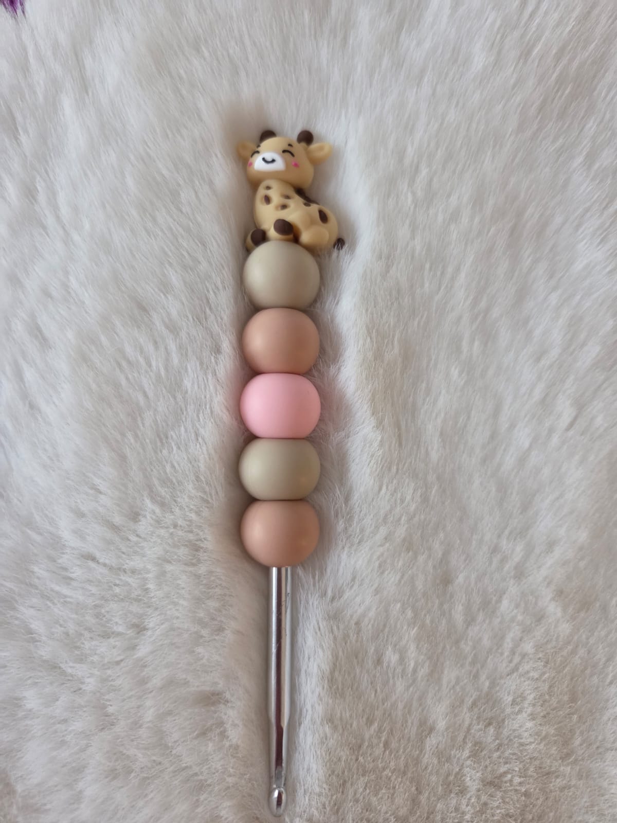 🦒 Ergonomische Häkelnadel „Giraffe“  5,0 mm