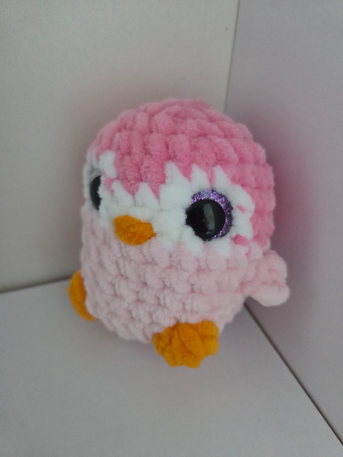 🐧 Süßer Häkel-Pinguin „Pia“ – Dein flauschiger Kuschelfreund