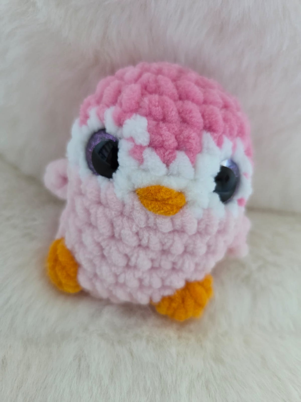 🐧 Süßer Häkel-Pinguin „Pia“ – Dein flauschiger Kuschelfreund